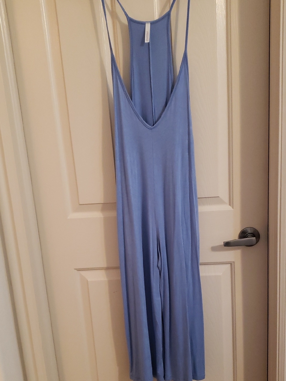 cezanne Light Blue Wide-Leg Jumpsuit